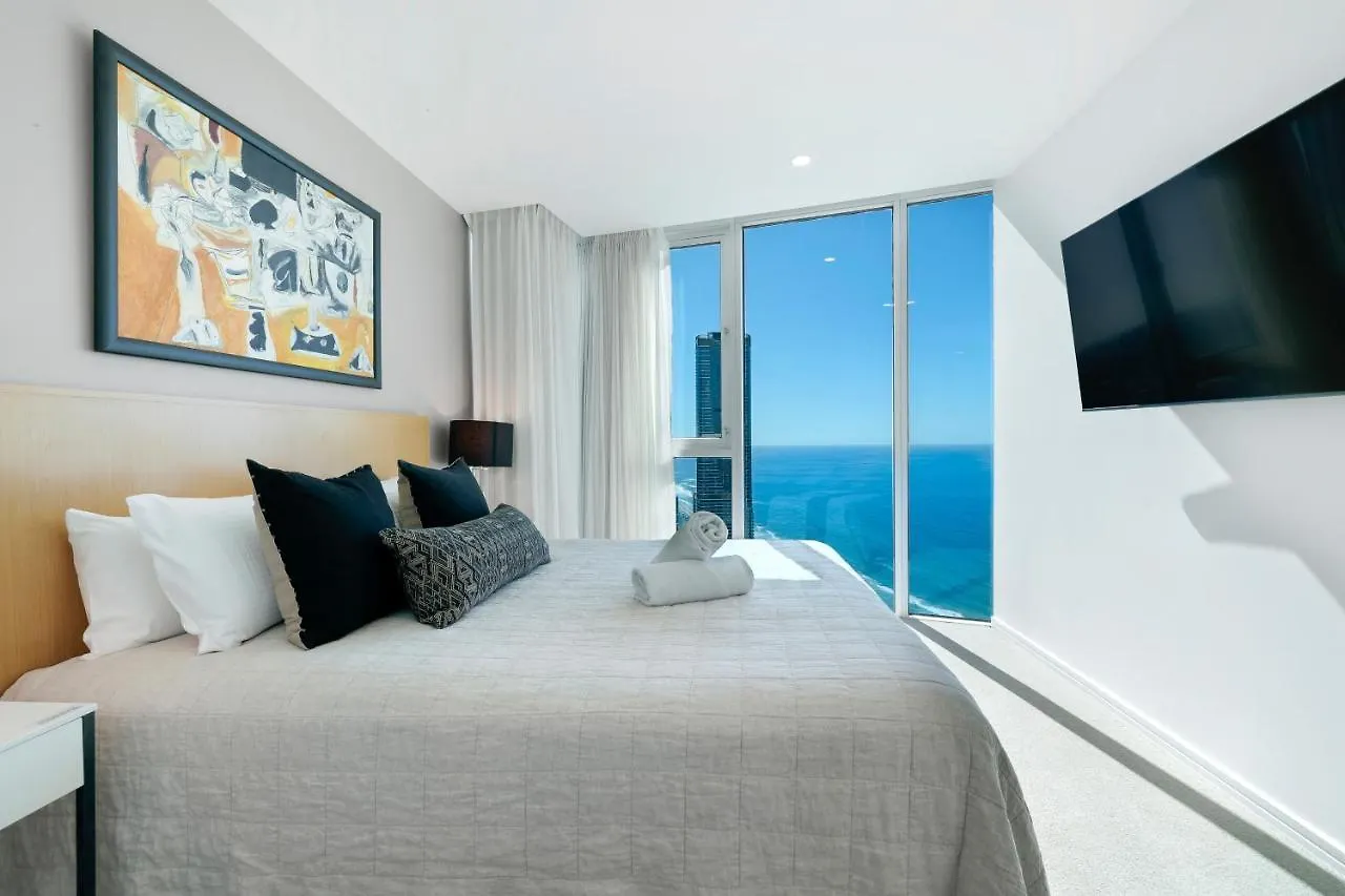 Apartamento Hilton Panoramic Oceanview Sub-Penthouse Gold Coast Australia